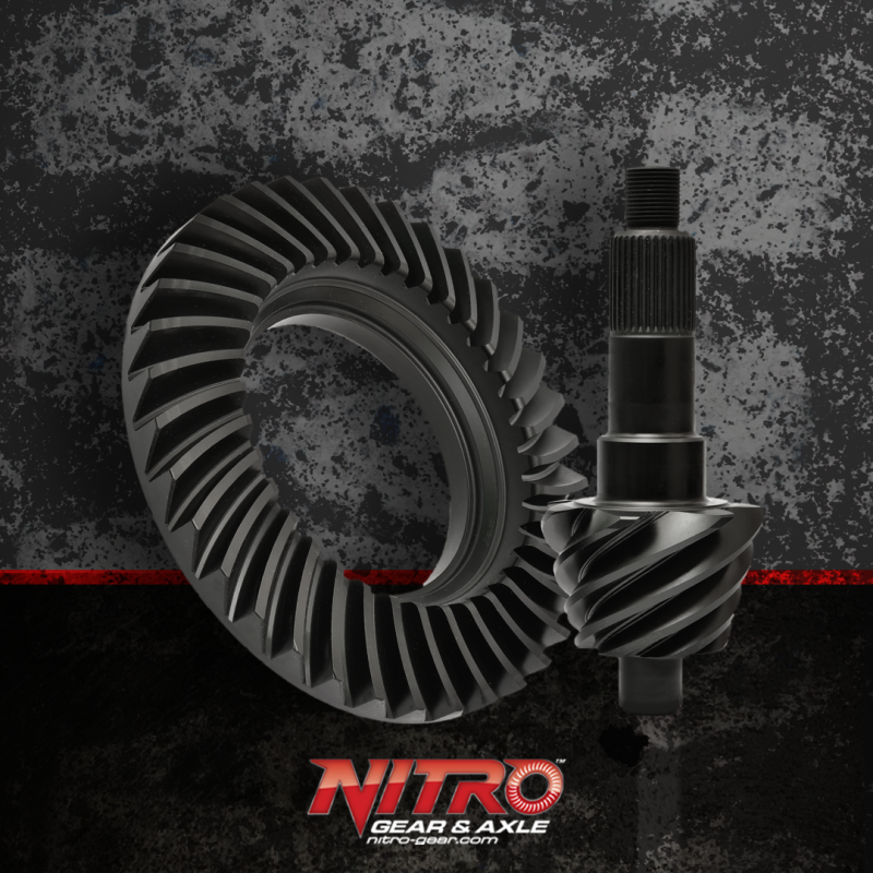 Nitro F10R PRO Gears - 10" Reverse, Shot-Peened Ring & Pinions for Racing/Competition